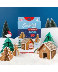 Emporte-pièces - La maison d'hiver 3D