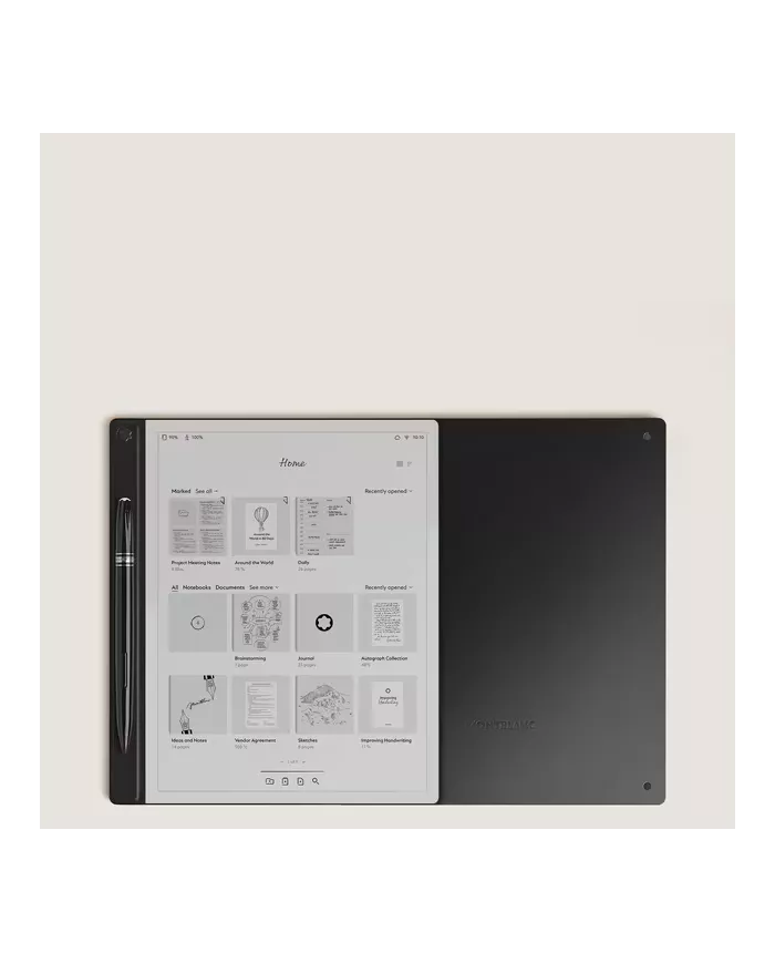 Montblanc Digital Paper couleur noir mystérieux