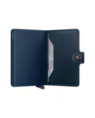 Secrid - Porte-cartes de crédit en cuir Original Navy-Navy