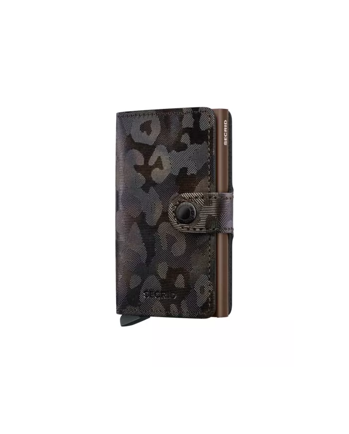 Secrid - Porte-cartes de crédit en cuir Jungle Brown