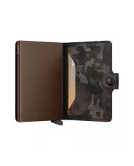 Secrid - Porte-cartes de crédit en cuir Jungle Brown