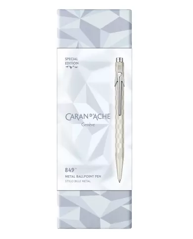 Stylo-bille 849 ALPINE FROST Blanc – Édition Spéciale