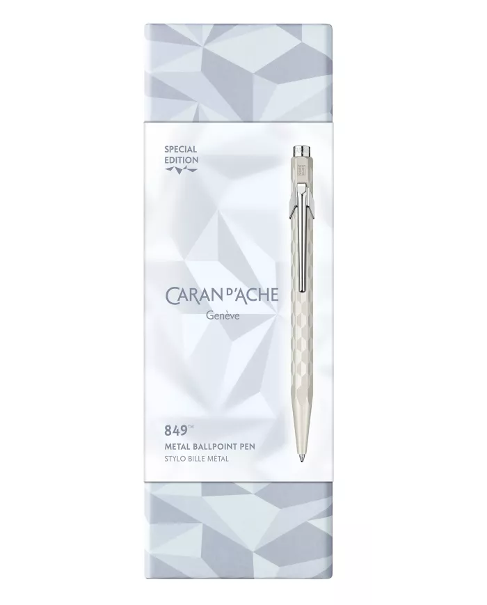 Stylo-bille 849 ALPINE FROST Blanc – Édition Spéciale