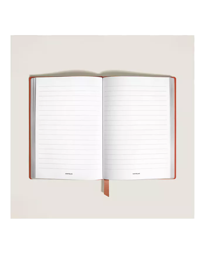Carnet Moyen Format en Cuir Sartorial, Pages Lignées
