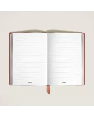 Carnet Moyen Format en Cuir Sartorial, Pages Lignées