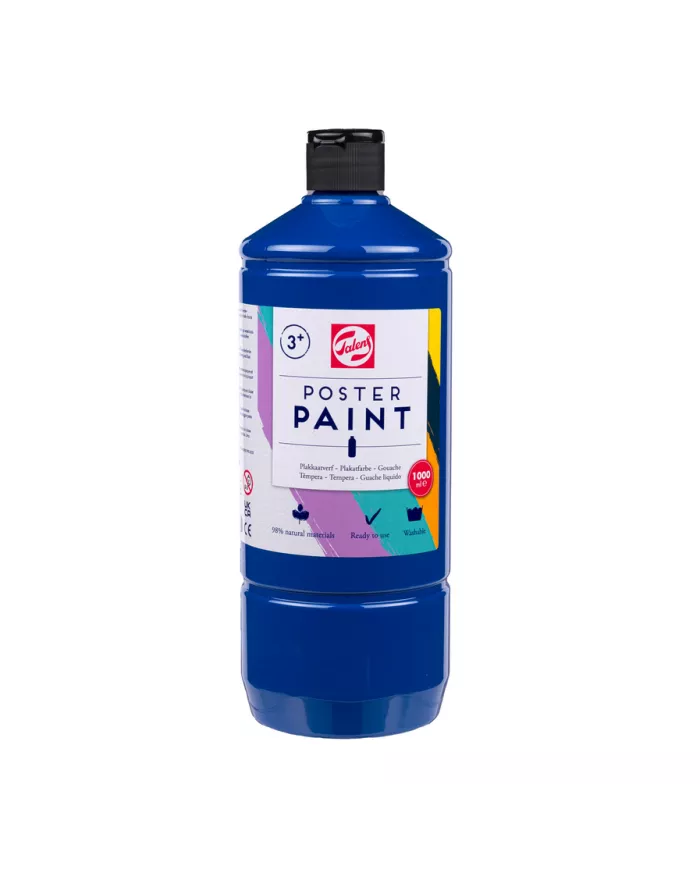Talens Peinture Scolaire Bouteille 1000 ml Talens Peinture Scolaire Bouteille 1000 ml