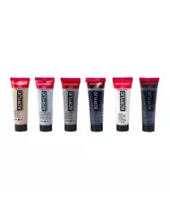 Set Amsterdam acrylique Déclinaisons de GRIS 6x20ml Set Amsterdam acrylique Déclinaisons de GRIS 6x20ml
