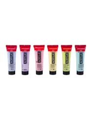 Set Amsterdam acrylique PASTEL 6x20ml Set Amsterdam acrylique PASTEL 6x20ml