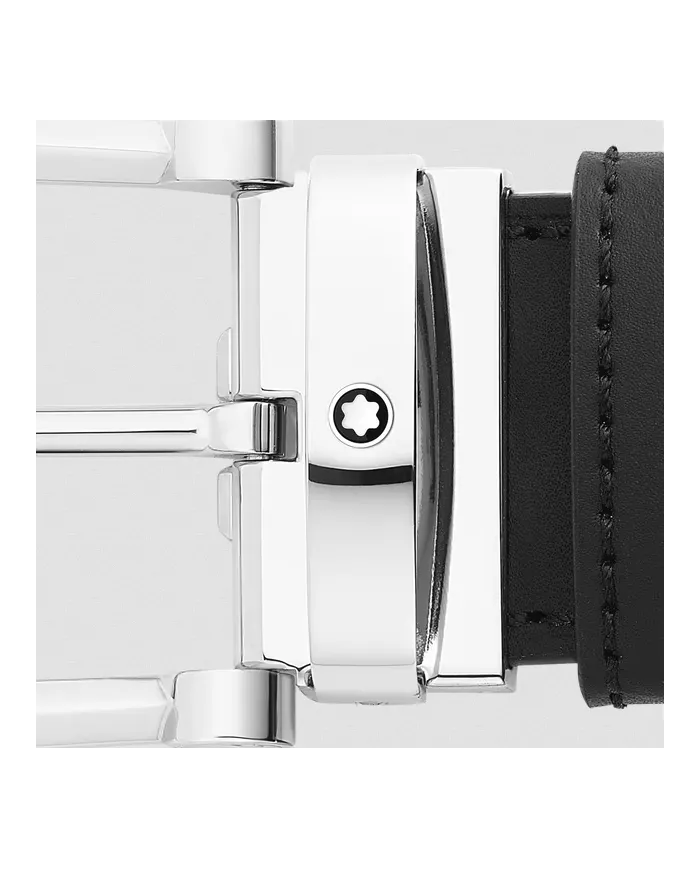 Ceinture Réversible Horseshoe 35 mm en Cuir