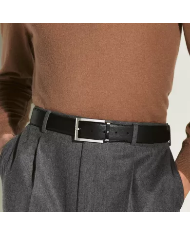 Ceinture Rectangulaire 35 mm en Cuir