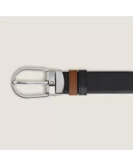 Ceinture Réversible Horseshoe 30 mm en Cuir Sartorial