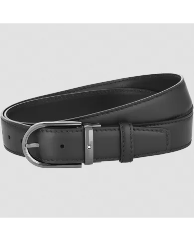 Ceinture Horseshoe 35 mm en Cuir