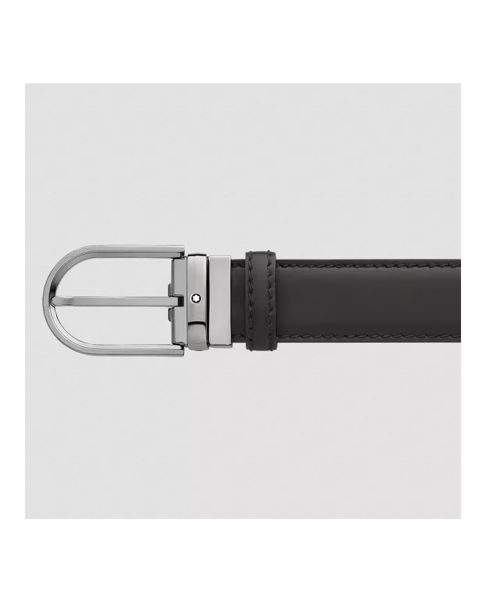 Ceinture Horseshoe 35 mm en Cuir