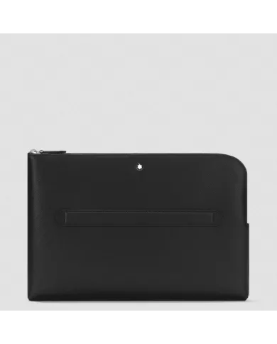 Pochette d'Ordinateur Portable en Cuir Sartorial