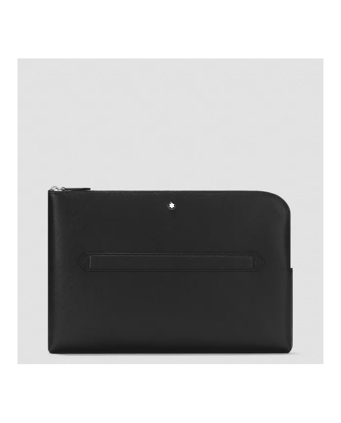 Pochette d'Ordinateur Portable en Cuir Sartorial