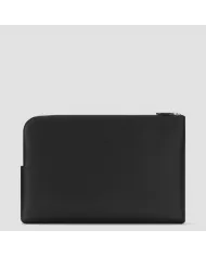 Pochette d'Ordinateur Portable en Cuir Sartorial