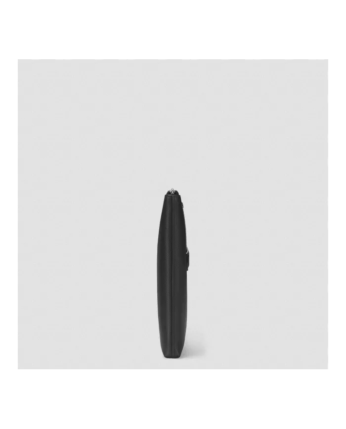 Pochette d'Ordinateur Portable en Cuir Sartorial