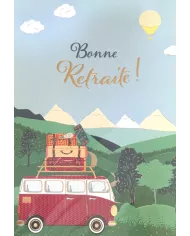 Carte A4 Bonne Retraite !