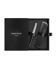 Set LEMAN DAMIER Stylo-Plume M