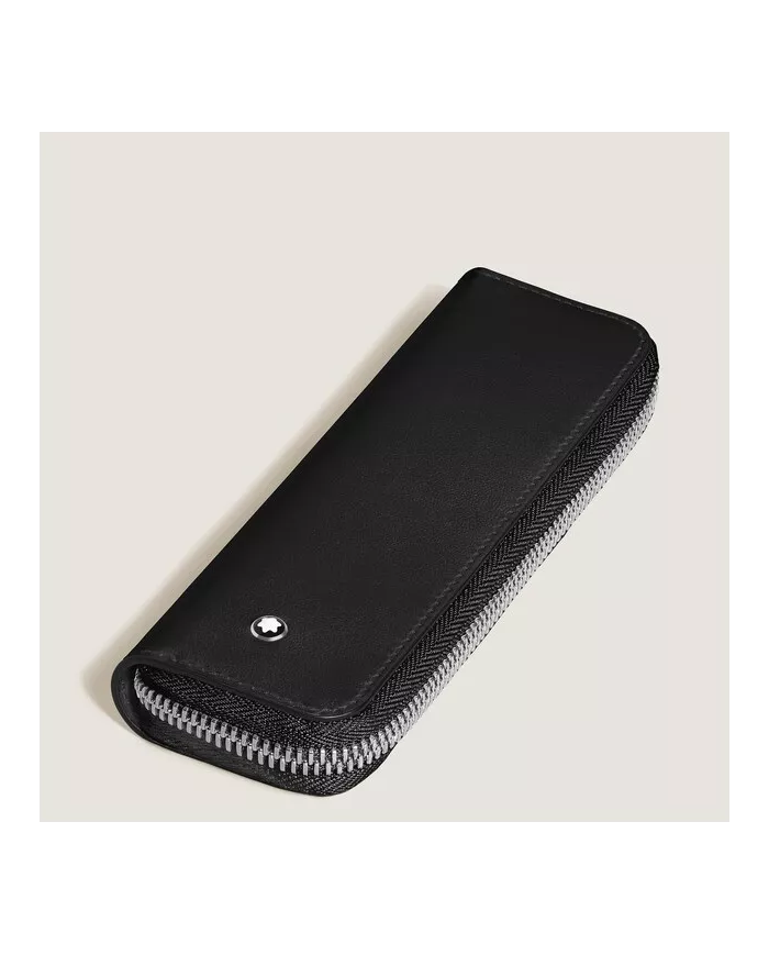 Étui pour 1 Instrument d'Écriture Zippé en Cuir Meisterstück