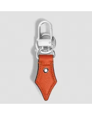 Porte-Clés Plume en Cuir Sartorial