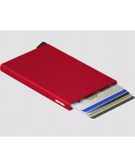 Secrid - Porte-cartes de crédit en aluminium rouge