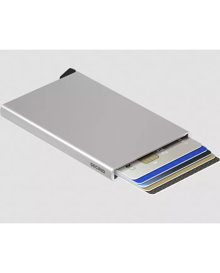 Secrid - Porte-cartes de crédit en aluminium Silver