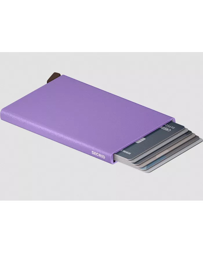 Secrid - Porte-cartes de crédit en aluminium Powder Lilac