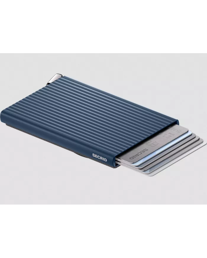 Secrid - Porte-cartes de crédit Fluted Premium+ Magsafe Navy