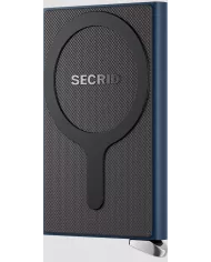 Secrid - Porte-cartes de crédit Fluted Premium+ Magsafe Silver