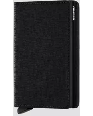 Secrid - Porte-cartes de crédit en cuir Slim crisple Black