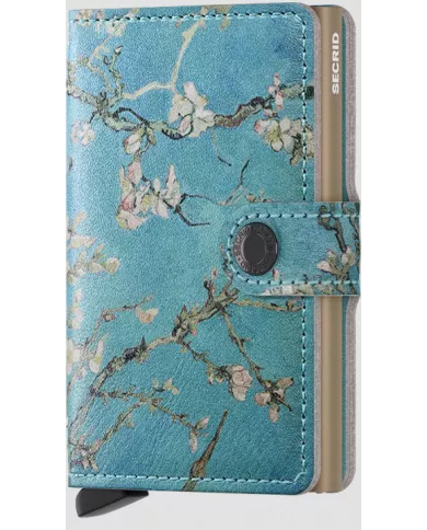 Secrid - Porte-cartes de crédit en cuir ART Almond Blossom