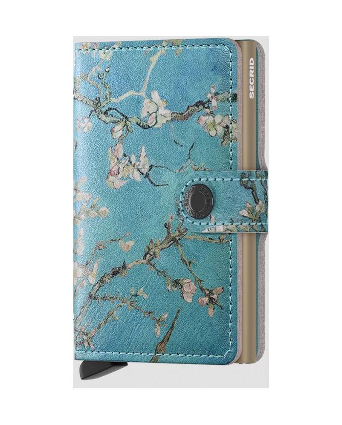Secrid - Porte-cartes de crédit en cuir ART Almond Blossom