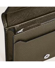 Portefeuille Continental Nano en Cuir Sartorial