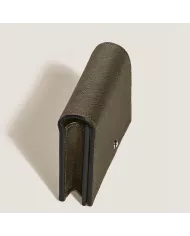 Portefeuille Continental Nano en Cuir Sartorial