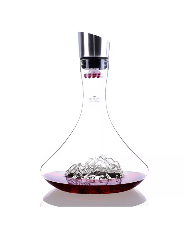Carafe à décanter Mont Blanc TOPOGRAPHIC