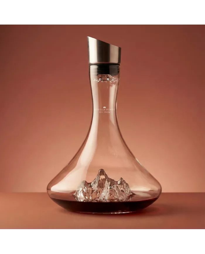 Carafe à vin Aiguille du Midi TOPOGRAPHIC
