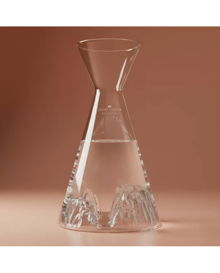 Carafe à eau Grand Canyon TOPOGRAPHIC