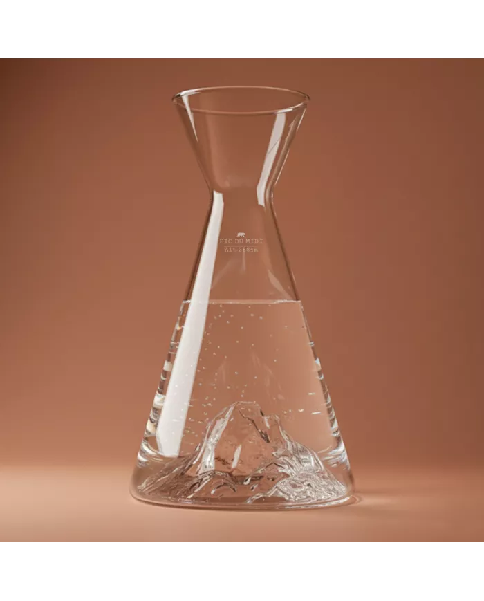 Carafe à eau Pic du Midi d'Ossau TOPOGRAPHIC