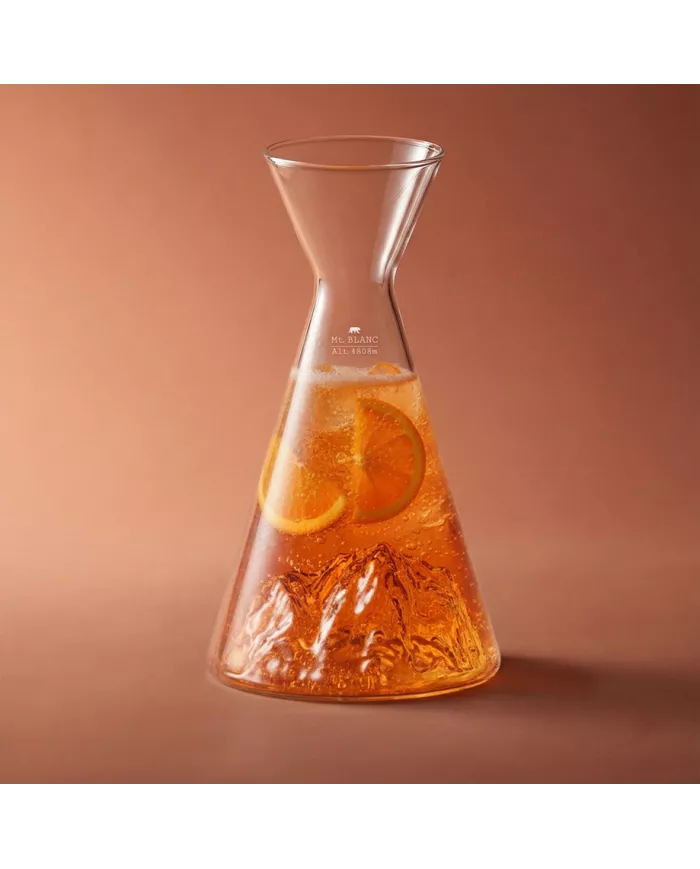Carafe à eau Mont Blanc TOPOGRAPHIC