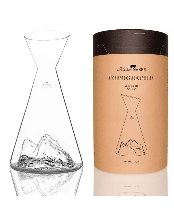 Carafe à eau Tofane TOPOGRAPHIC