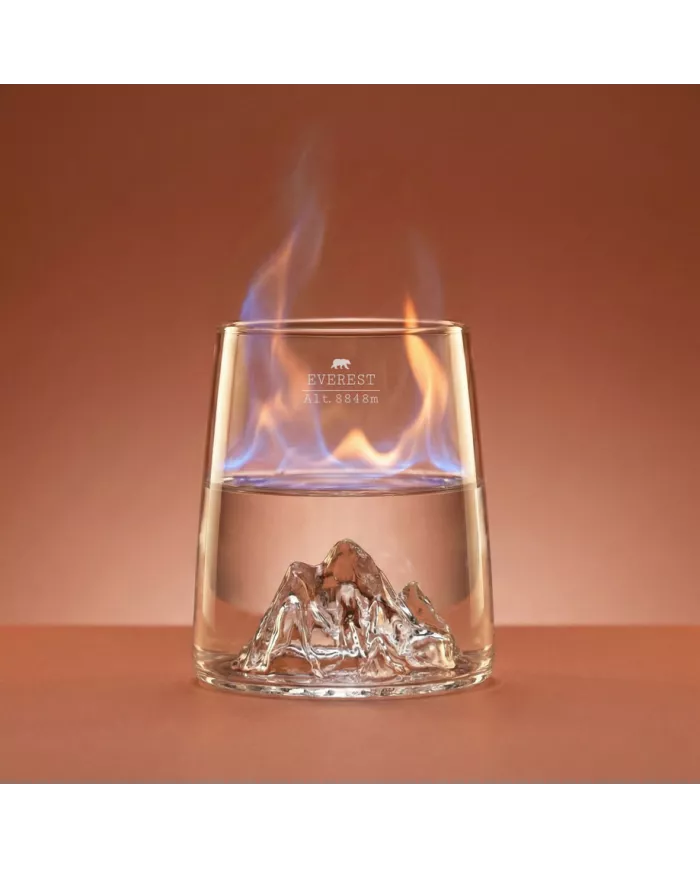 Set de 2 shooters Everest/Mont Blanc TOPOGRAPHIC