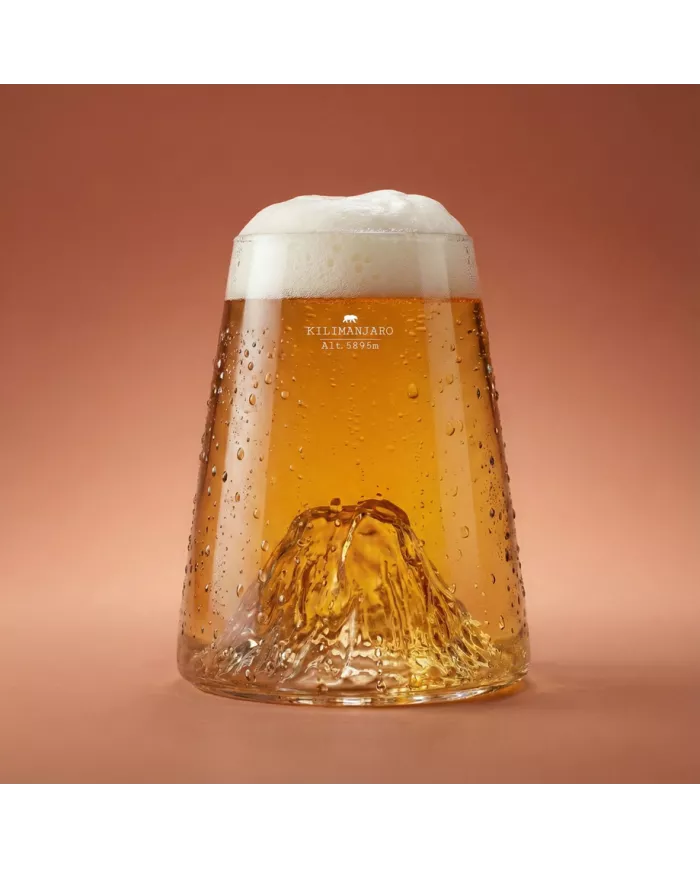 Verre design Kilimanjaro TOPOGRAPHIC
