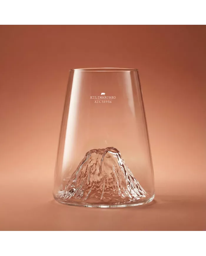 Verre design Kilimanjaro TOPOGRAPHIC