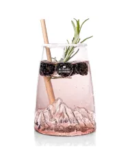 Verre design Mont Blanc TOPOGRAPHIC