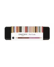 Set 12 Crayons de Couleur Bicolor & 1 Pinceau Caran d'Ache + Paul Smith