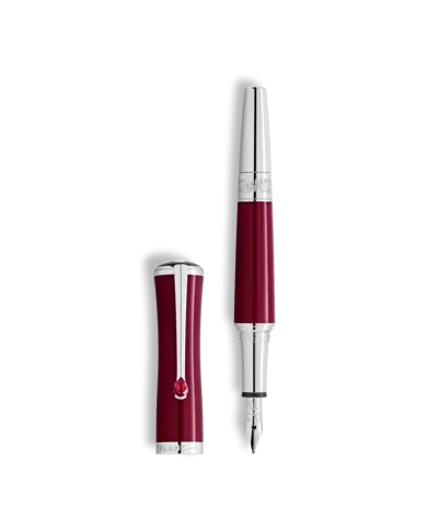 Stylo Plume Muses Maria Callas Couleur Rubis Edition Spécial