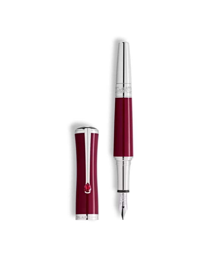 Stylo Plume Muses Maria Callas Couleur Rubis Edition Spécial