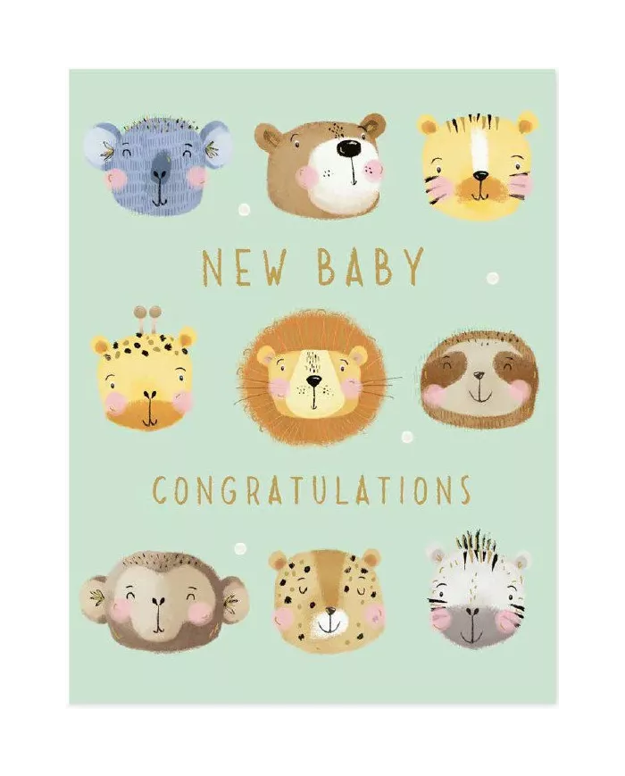Carte A4 New Baby