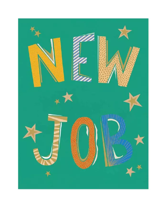 Carte A4 New Job